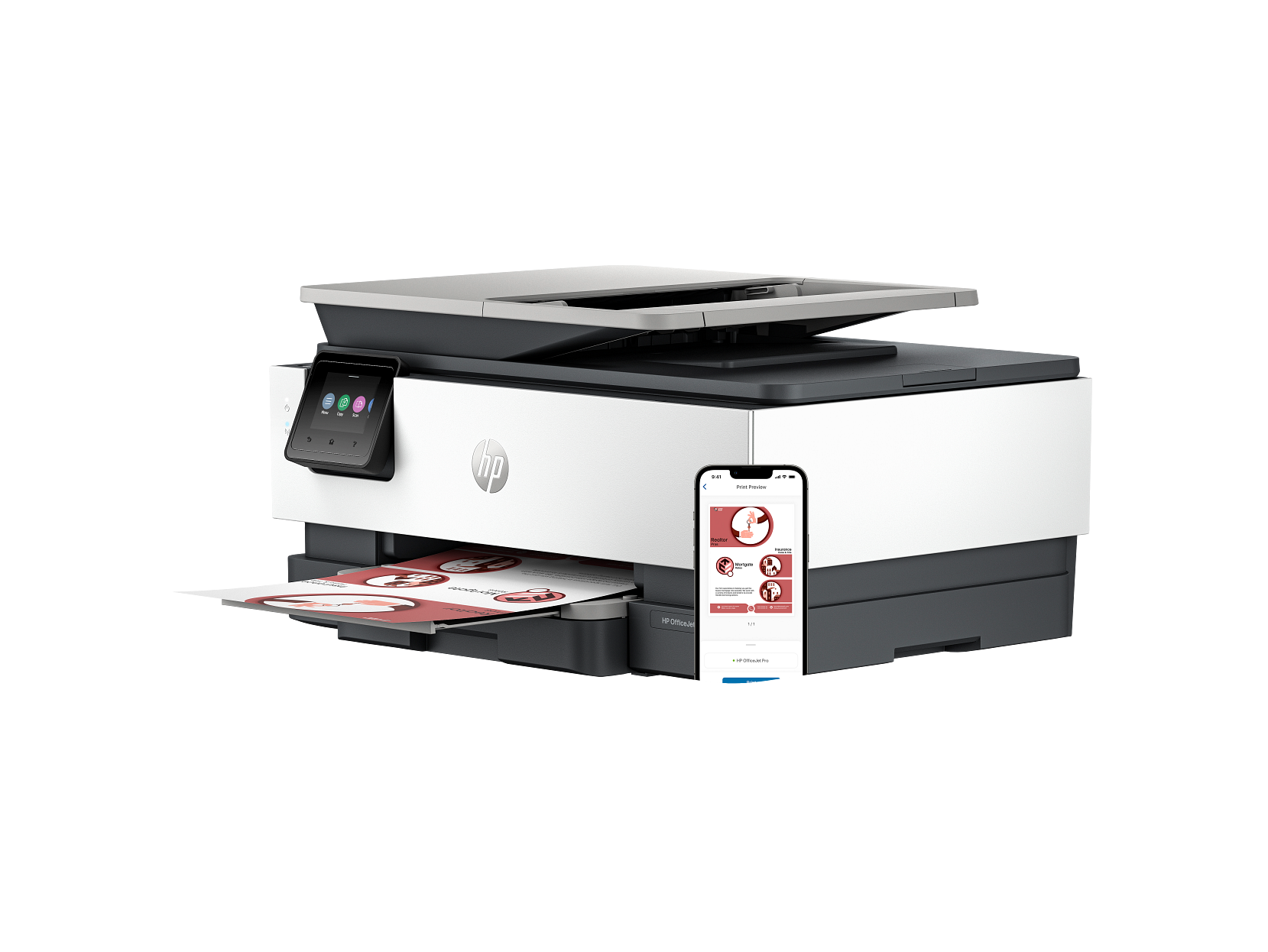 HP OfficeJet 8135e Wireless All-in-One Color Inkjet Printer for Office Use